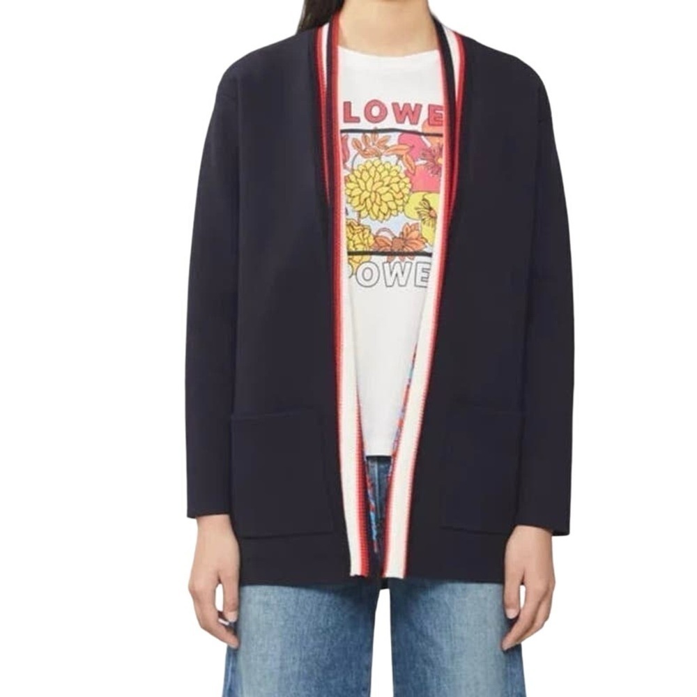 Sandro Paris Catene Knitted Lined Cardigan - Sz 1 (Small) - Picture 2 of 9